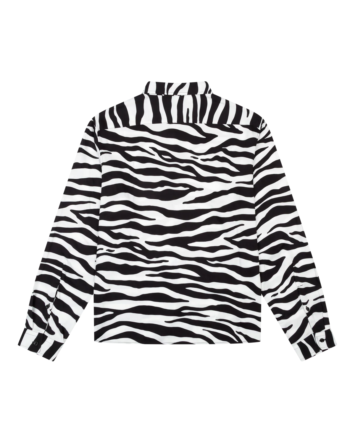 Zebra Camo Button Up