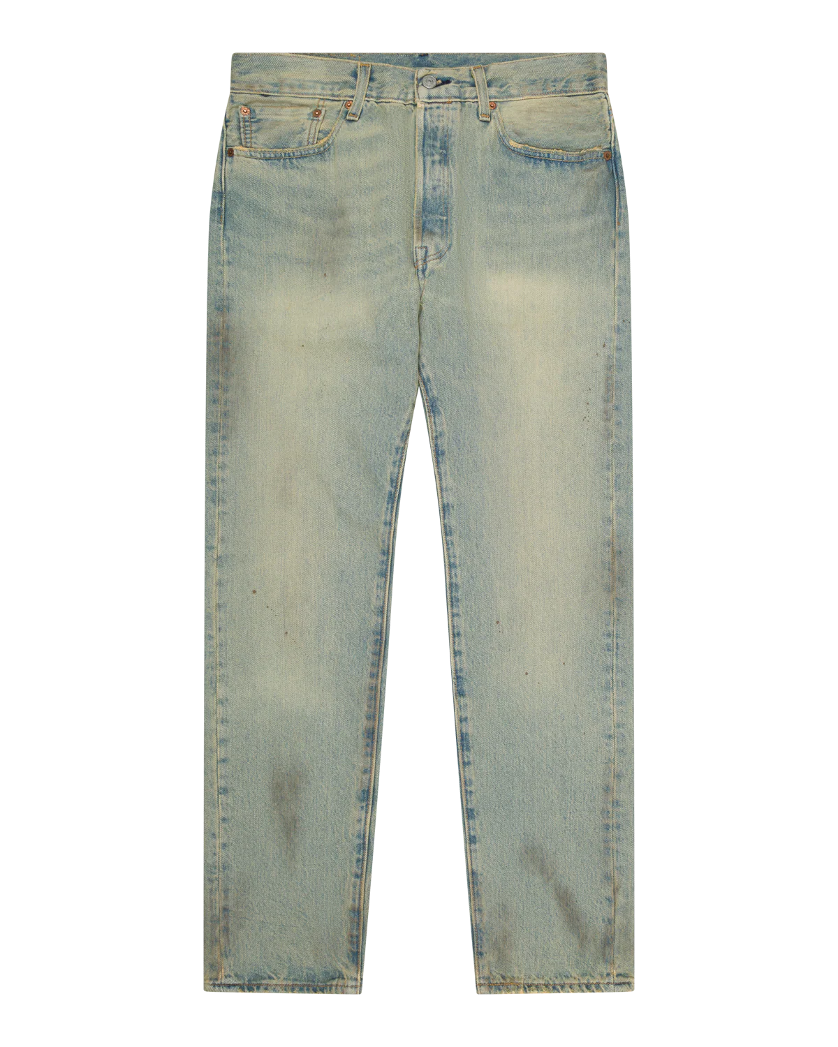Dirty Wash 501 Light Wash