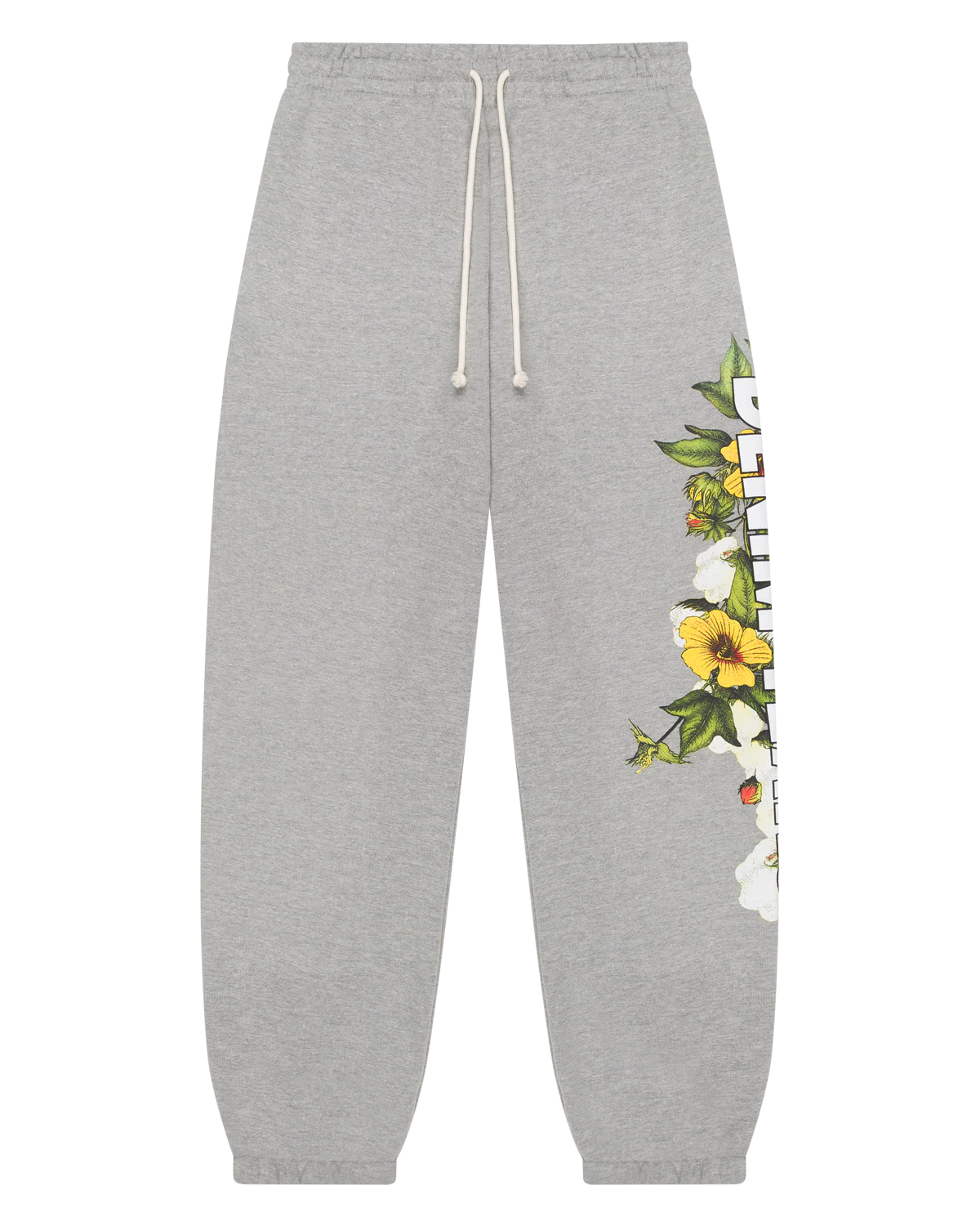 DT Floral Logo Sweatpant Grey