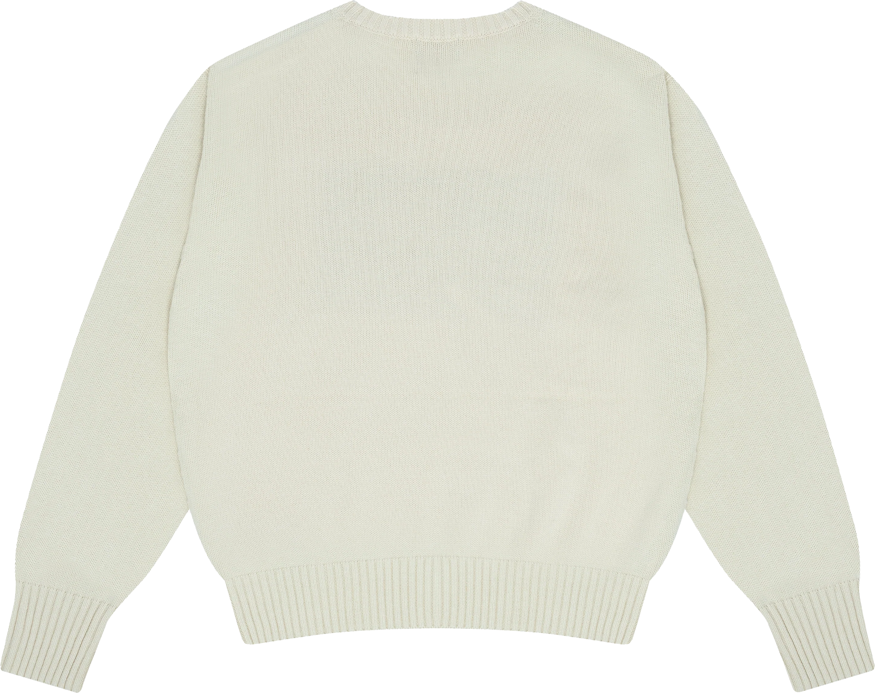 1619 Pan African Flag Sweater Natural