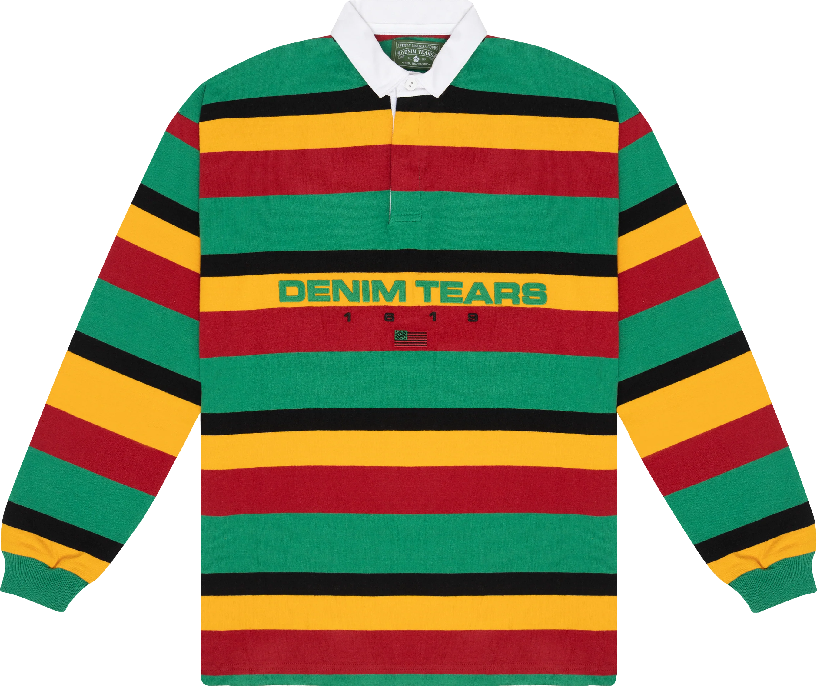 1619 Pan African Flag Rugby Multi