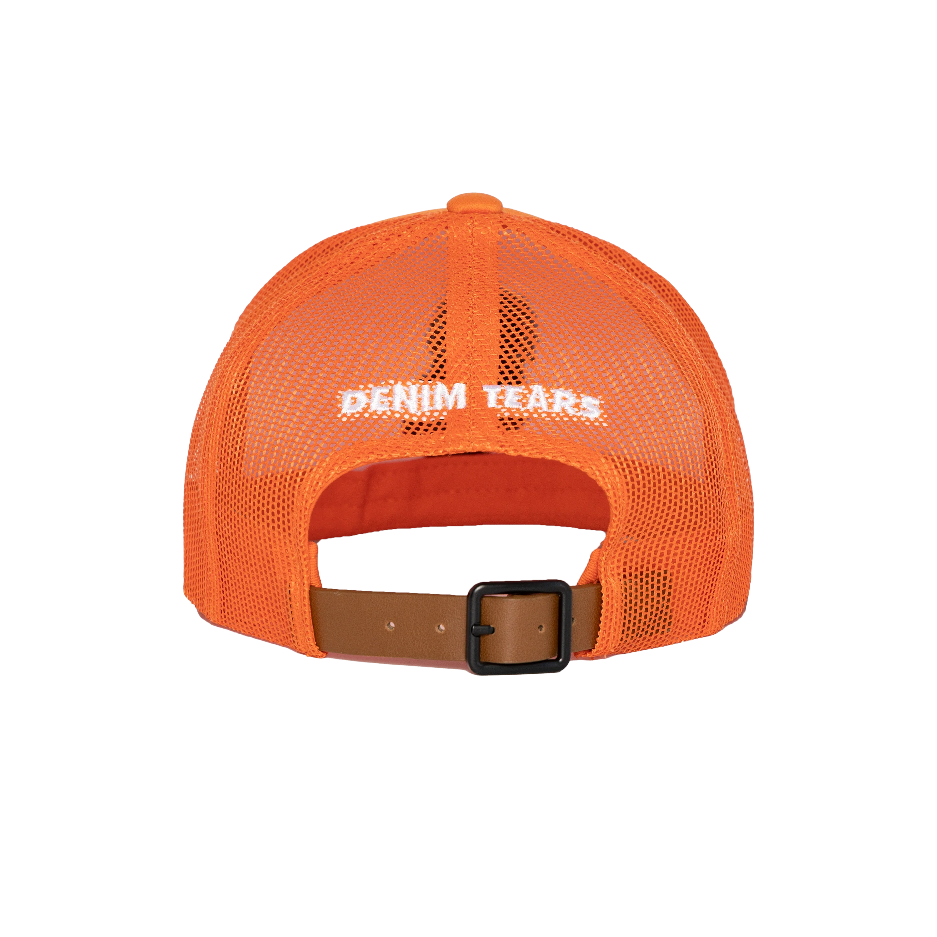 Black Madonna Orange Trucker Hat