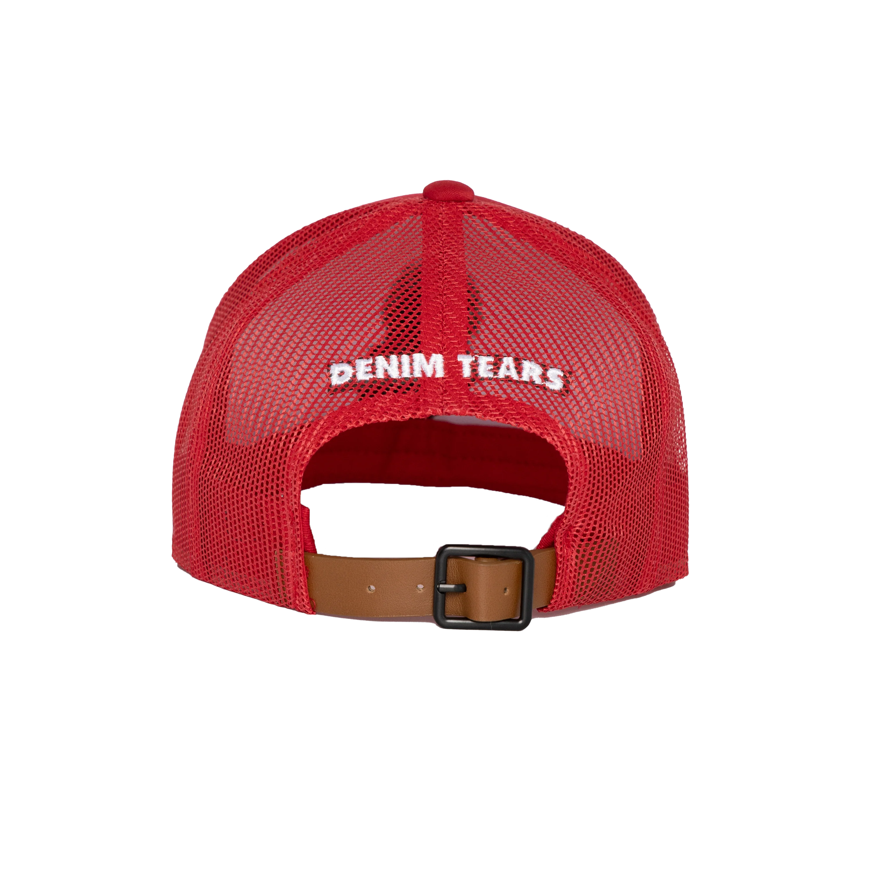 Crown Made of Cotton Red Trucker Hat
