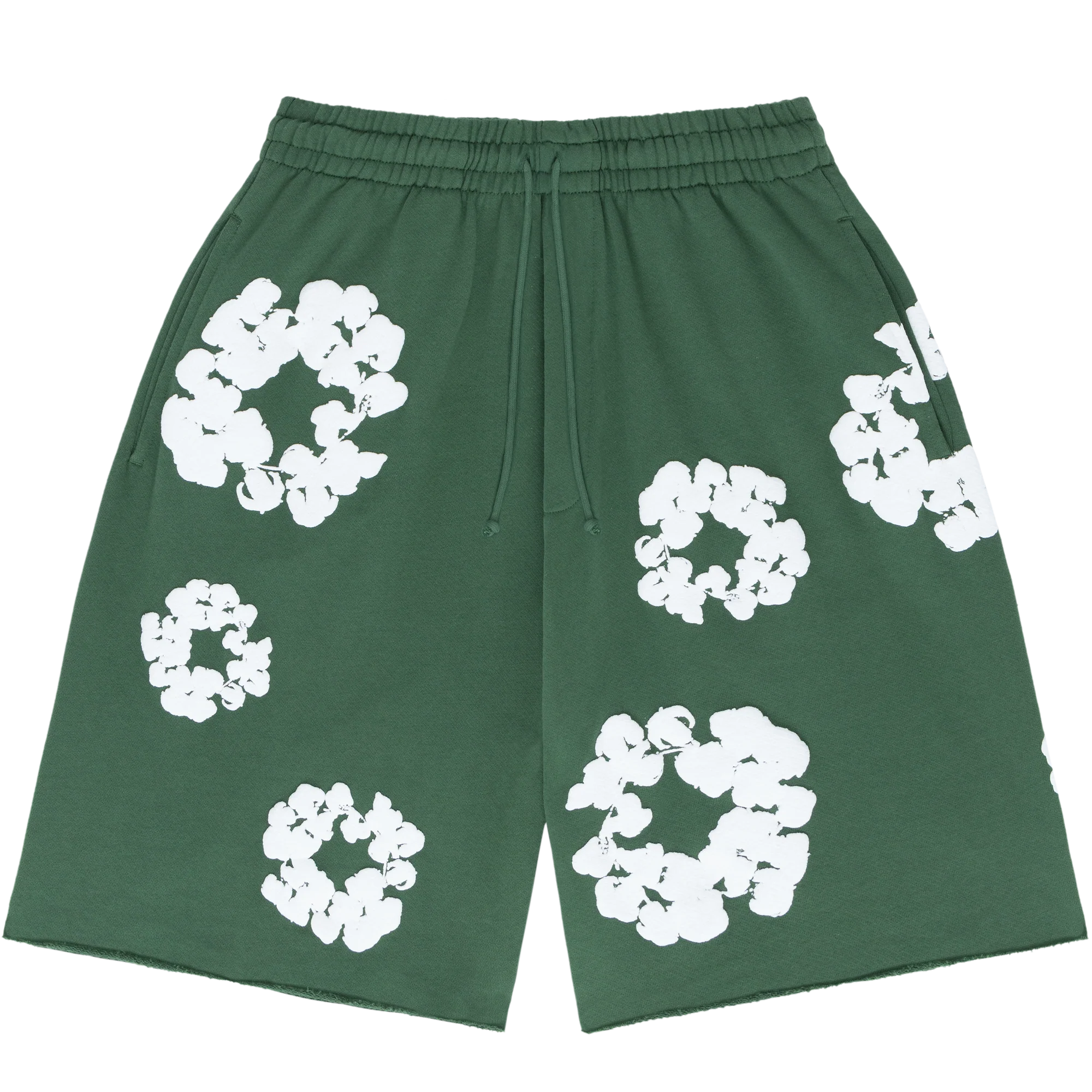The Cotton Wreath Shorts Green