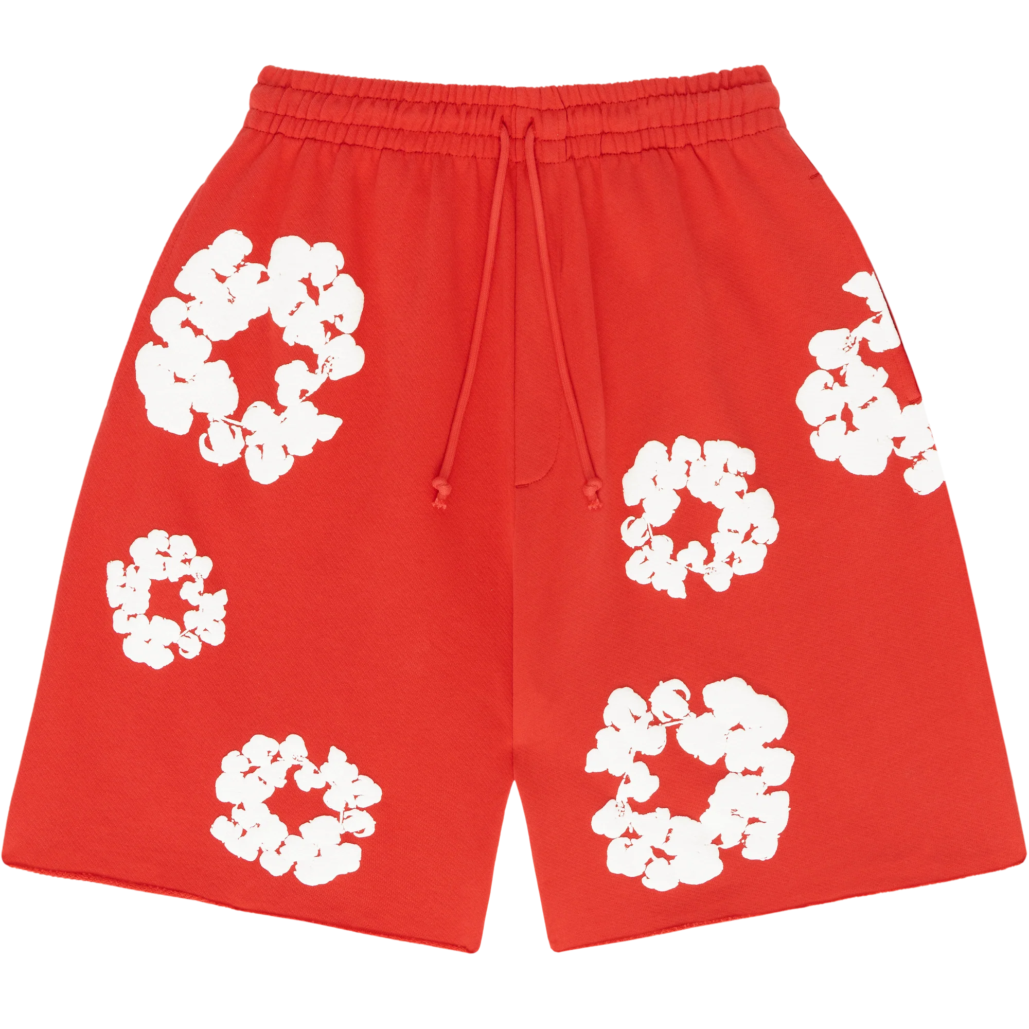 The Cotton Wreath Shorts Red