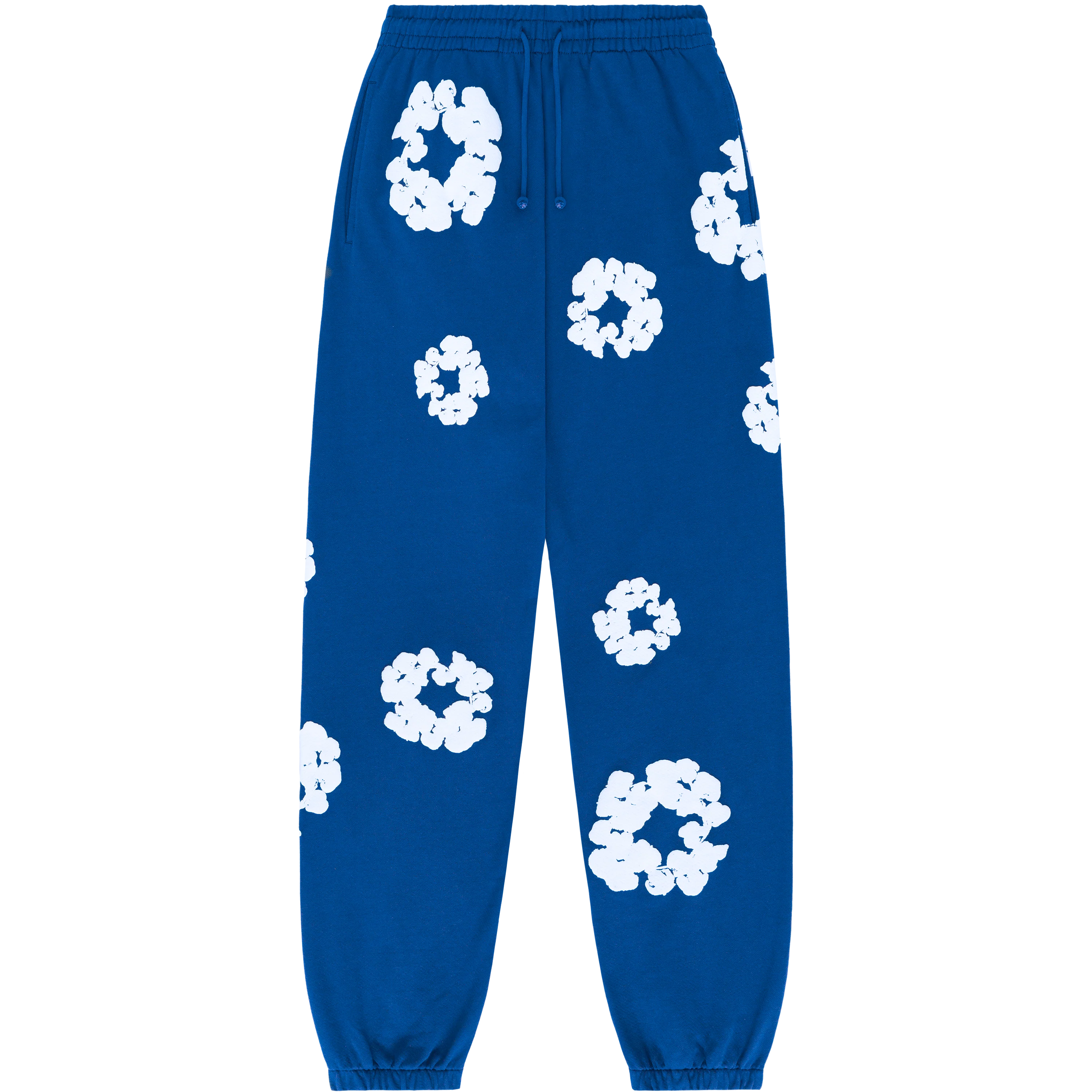 The Cotton Wreath Sweatpants Royal Blue