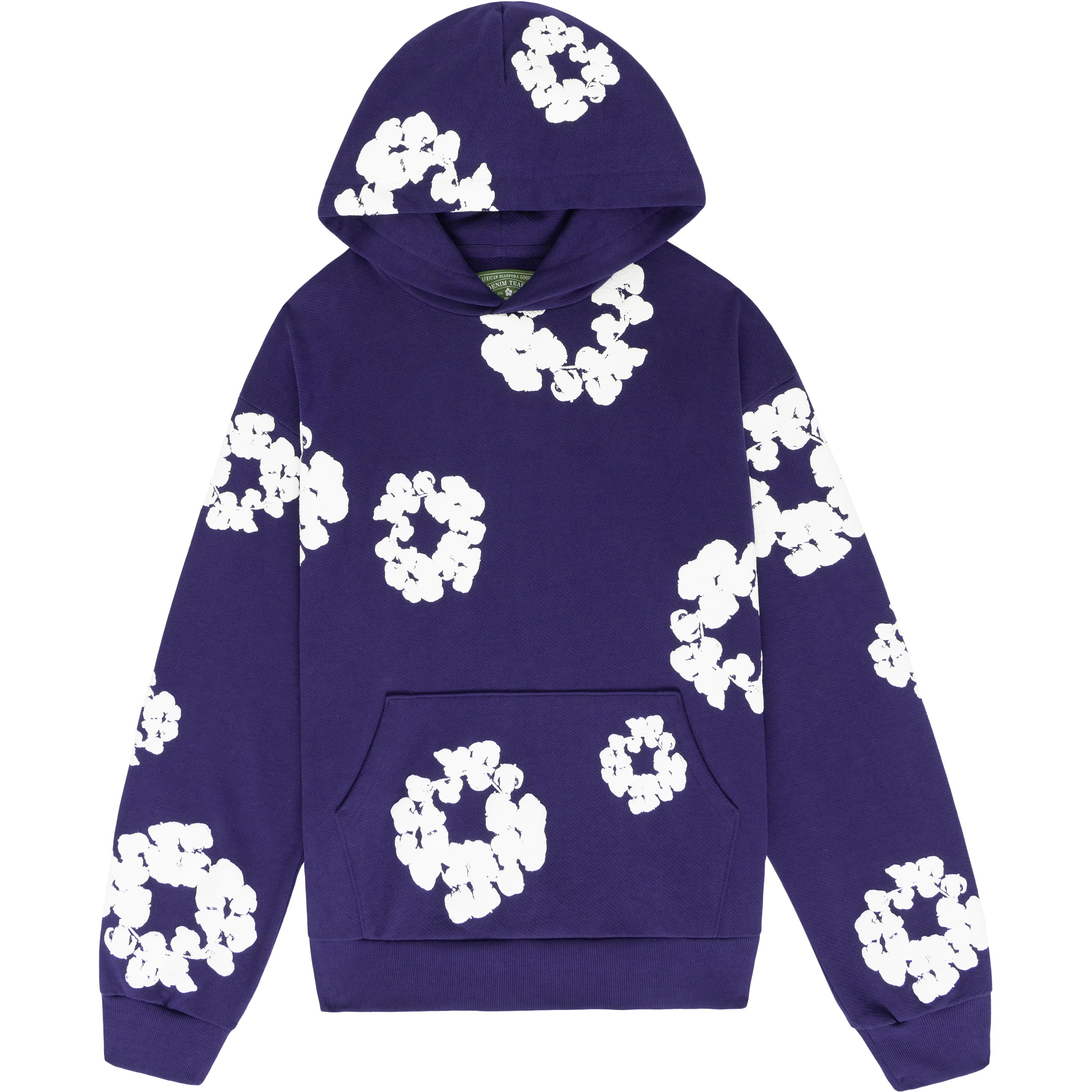 The Cotton Wreath Sweatshirt Purple