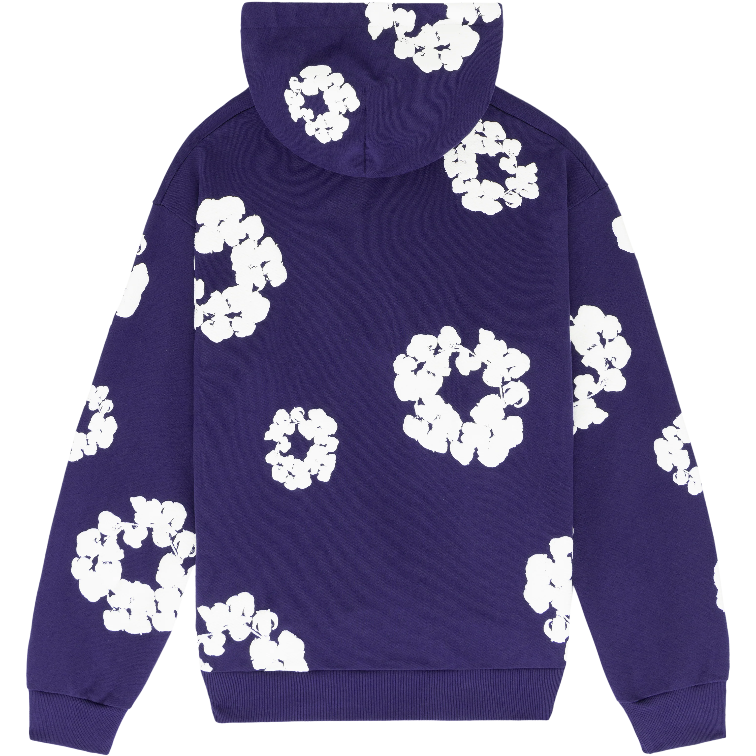 The Cotton Wreath Sweatshirt Purple