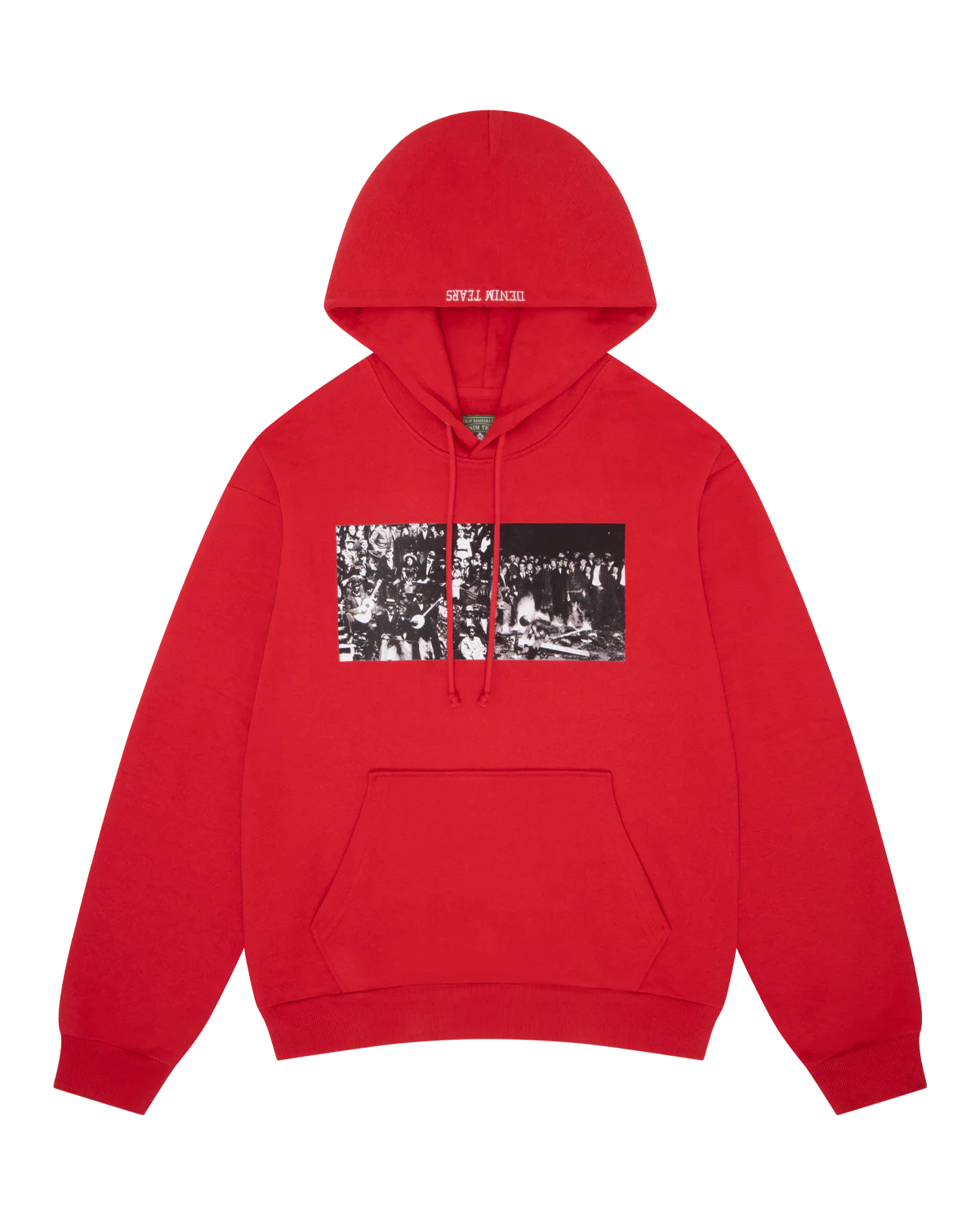 Black Entertainment Hoodie Red