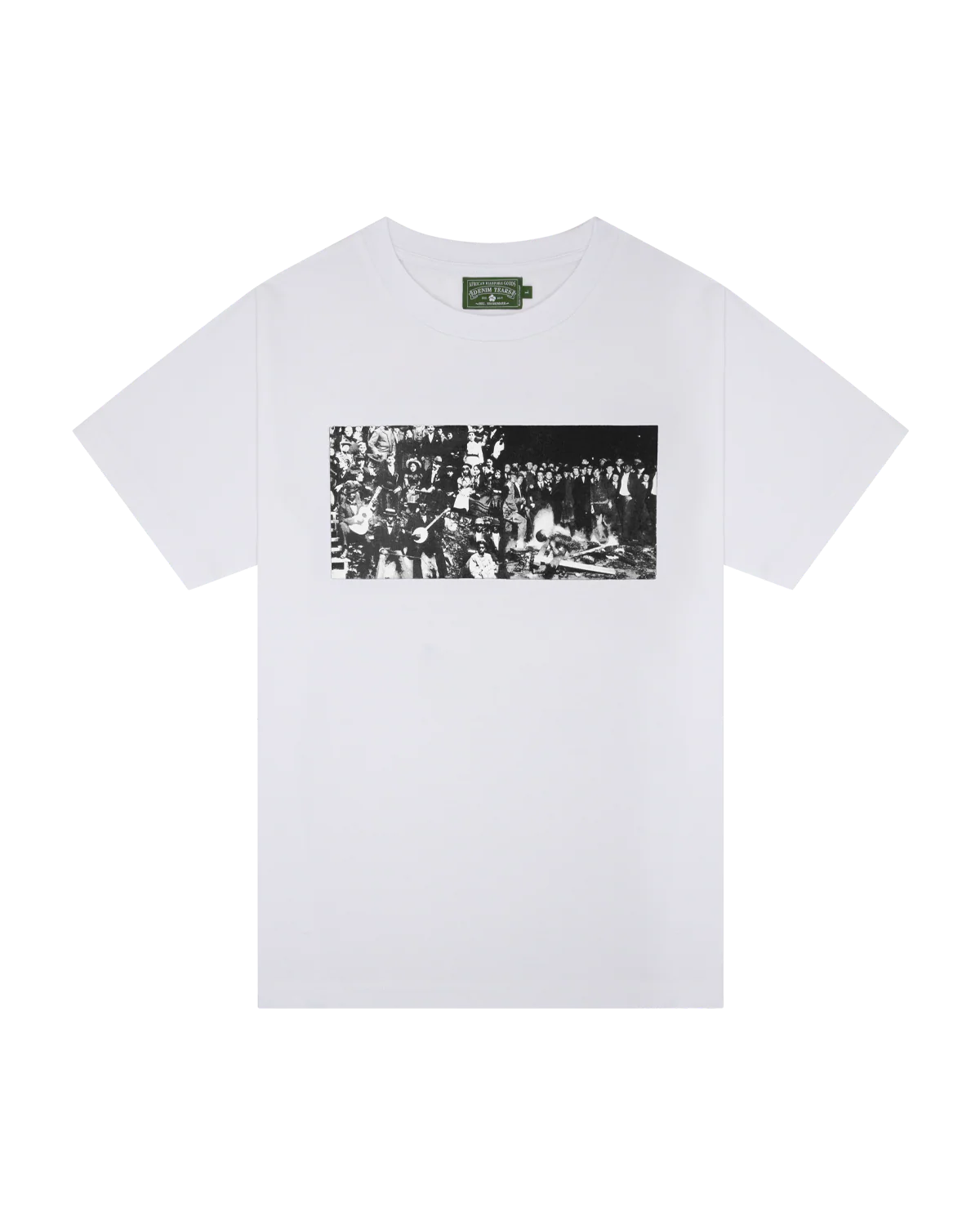 Black Entertainment Tee White