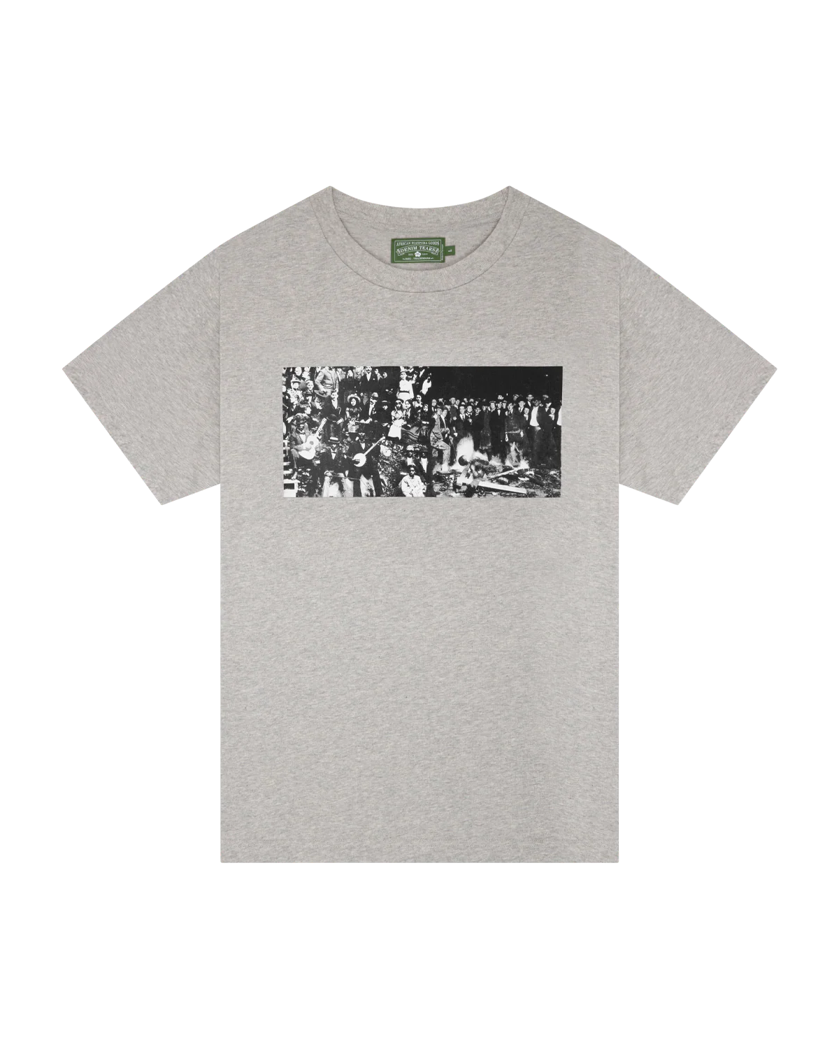 Black Entertainment Tee Heather Grey