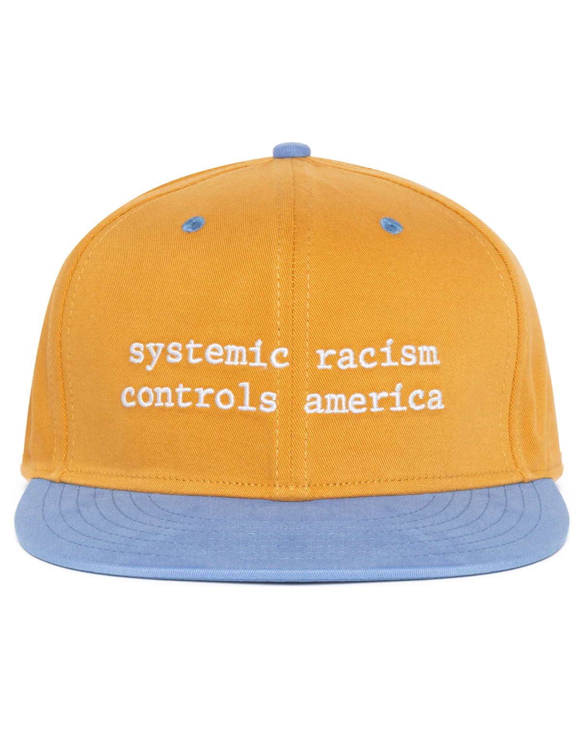 Systemic Racism Controls America Hat Orange