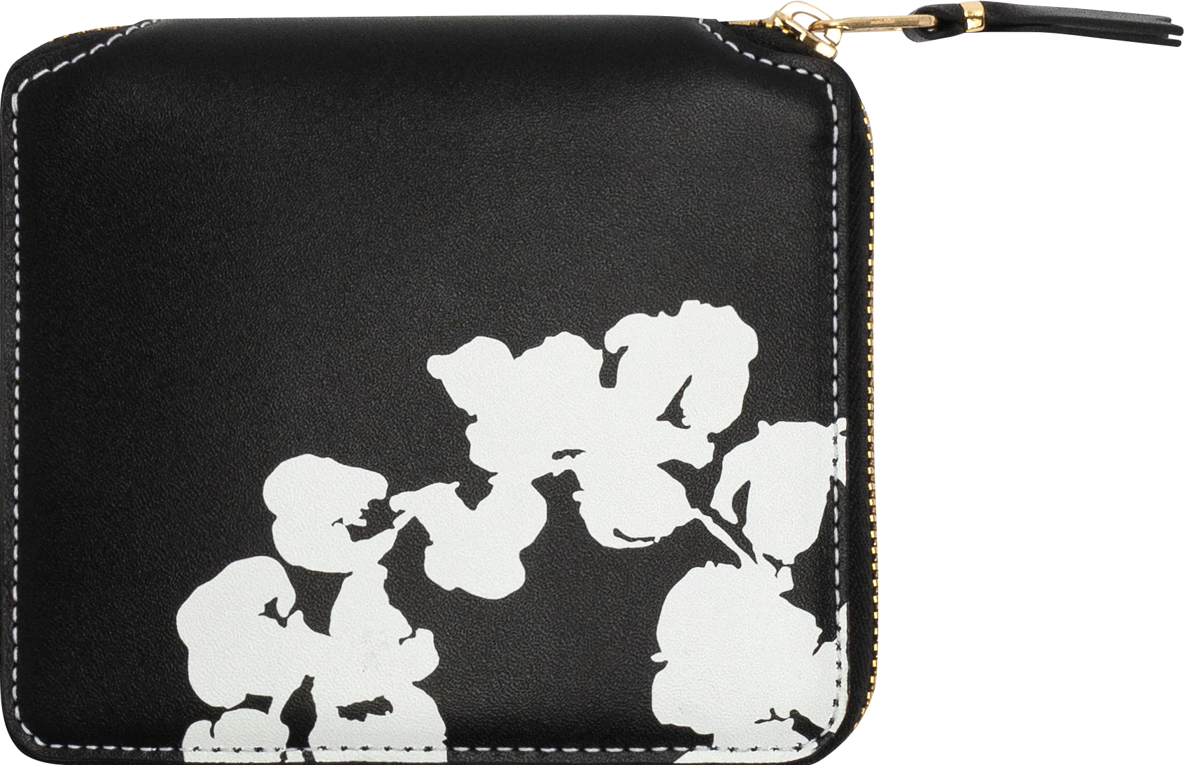 Cotton Wreath Full Zip Around Wallet
