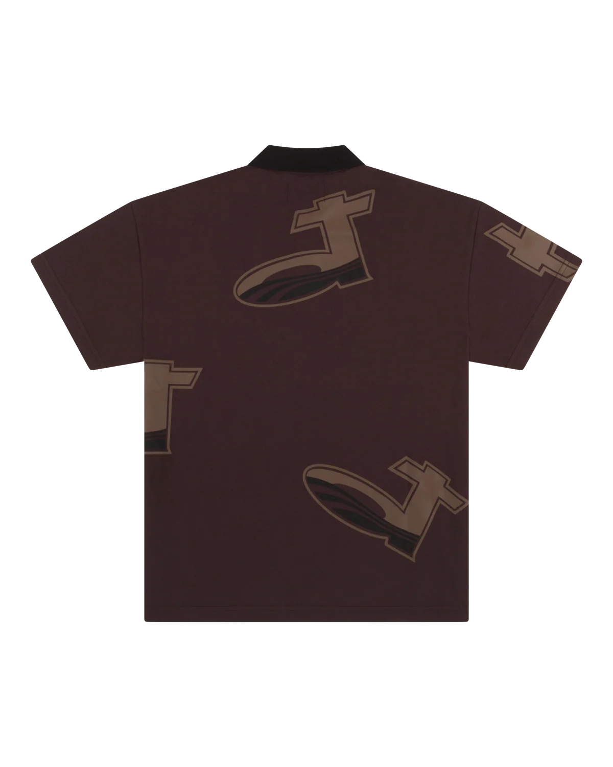 DT Pique Polo Brown