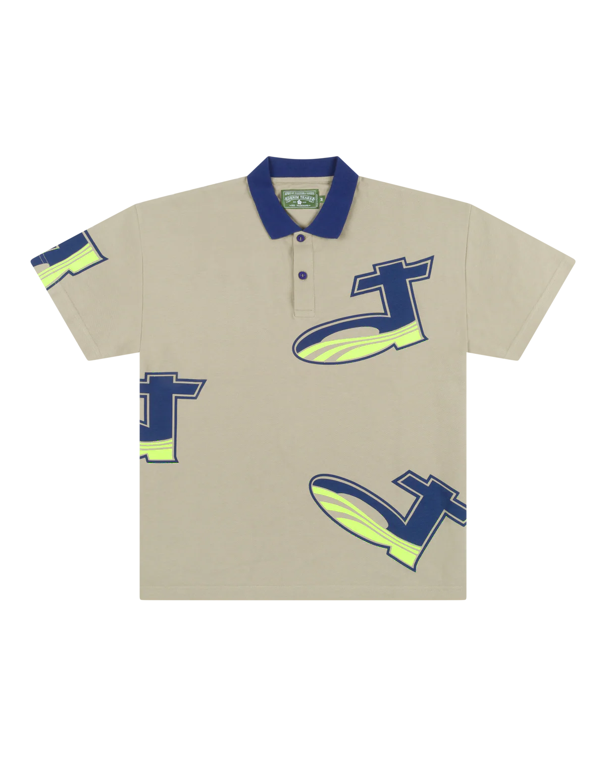 DT Pique Polo Grey