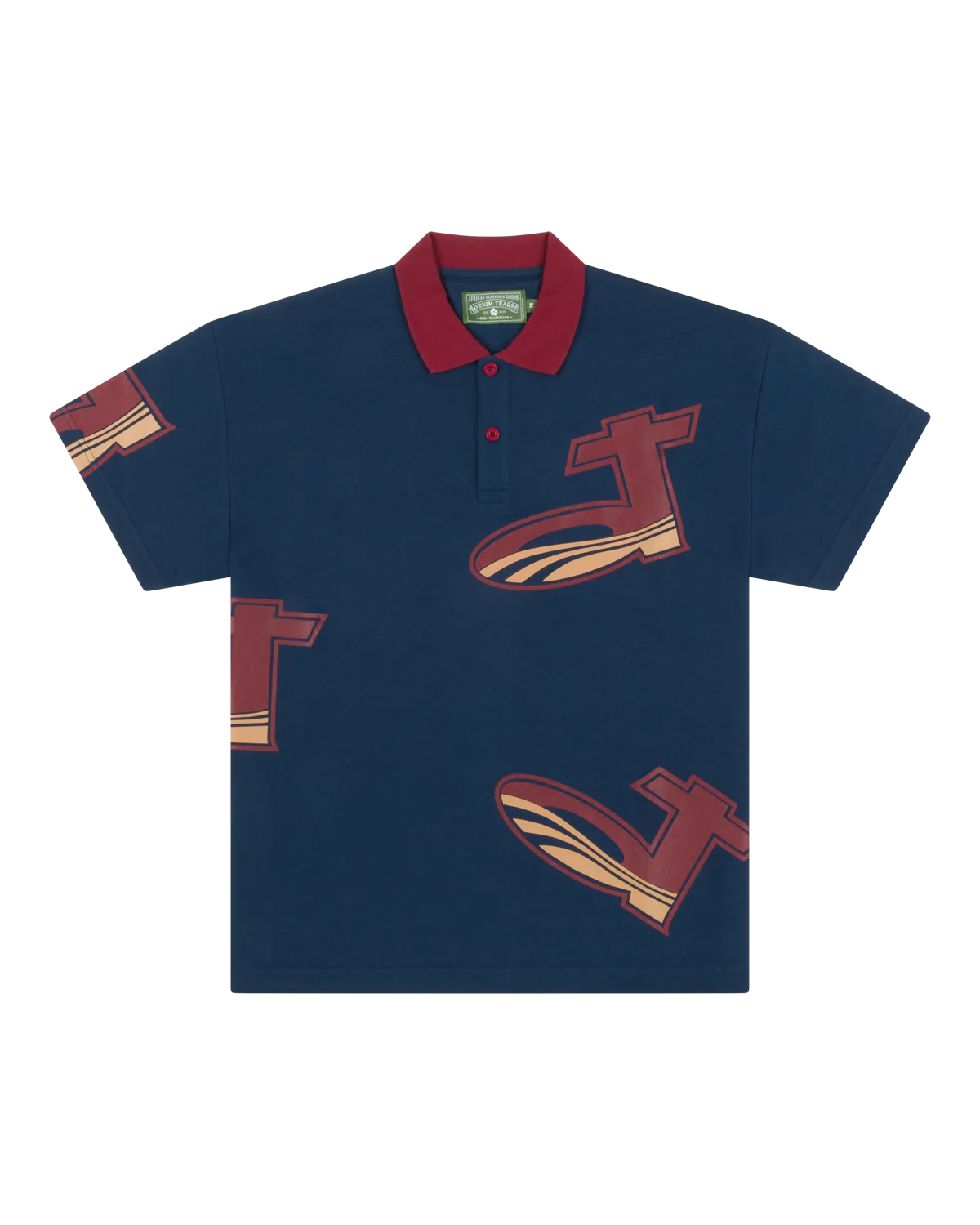DT Pique Polo Blue
