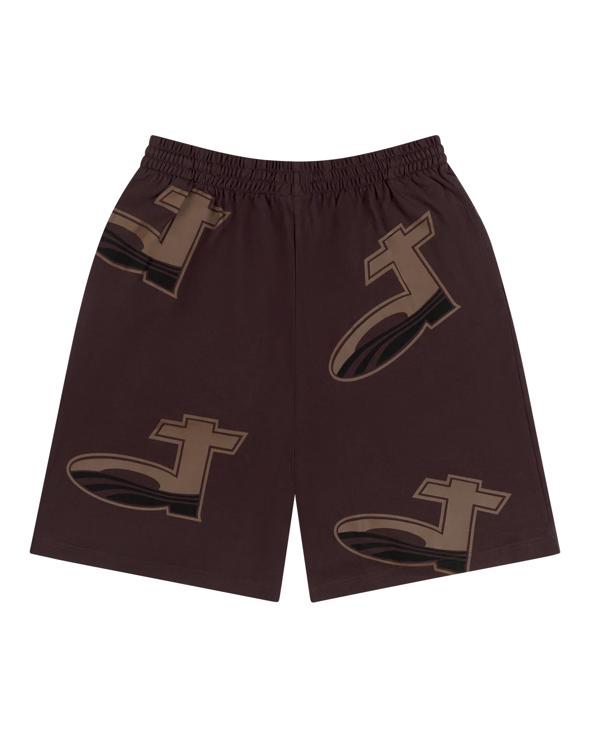 DT Pique Shorts Brown