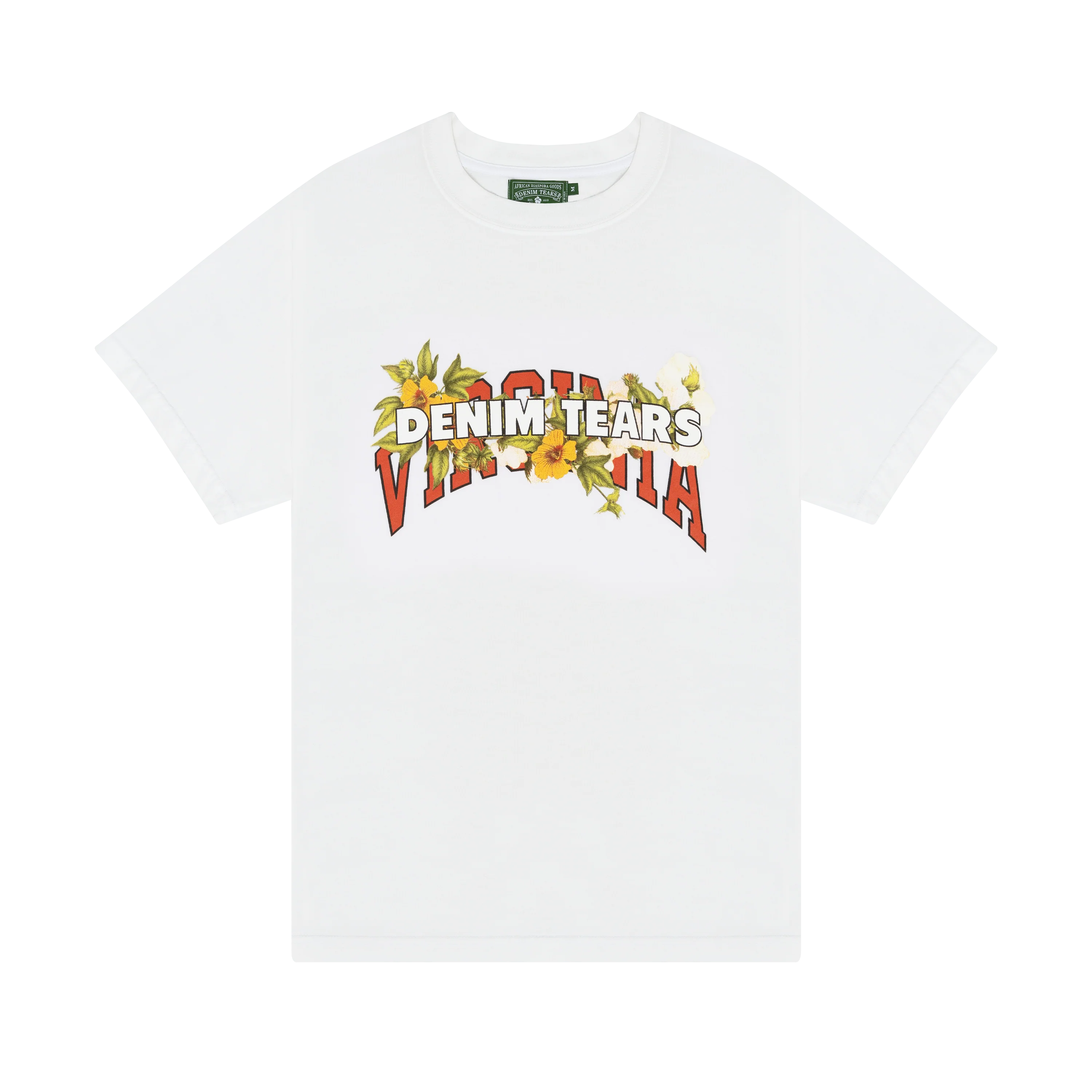 The Virginia 1619 Tee White