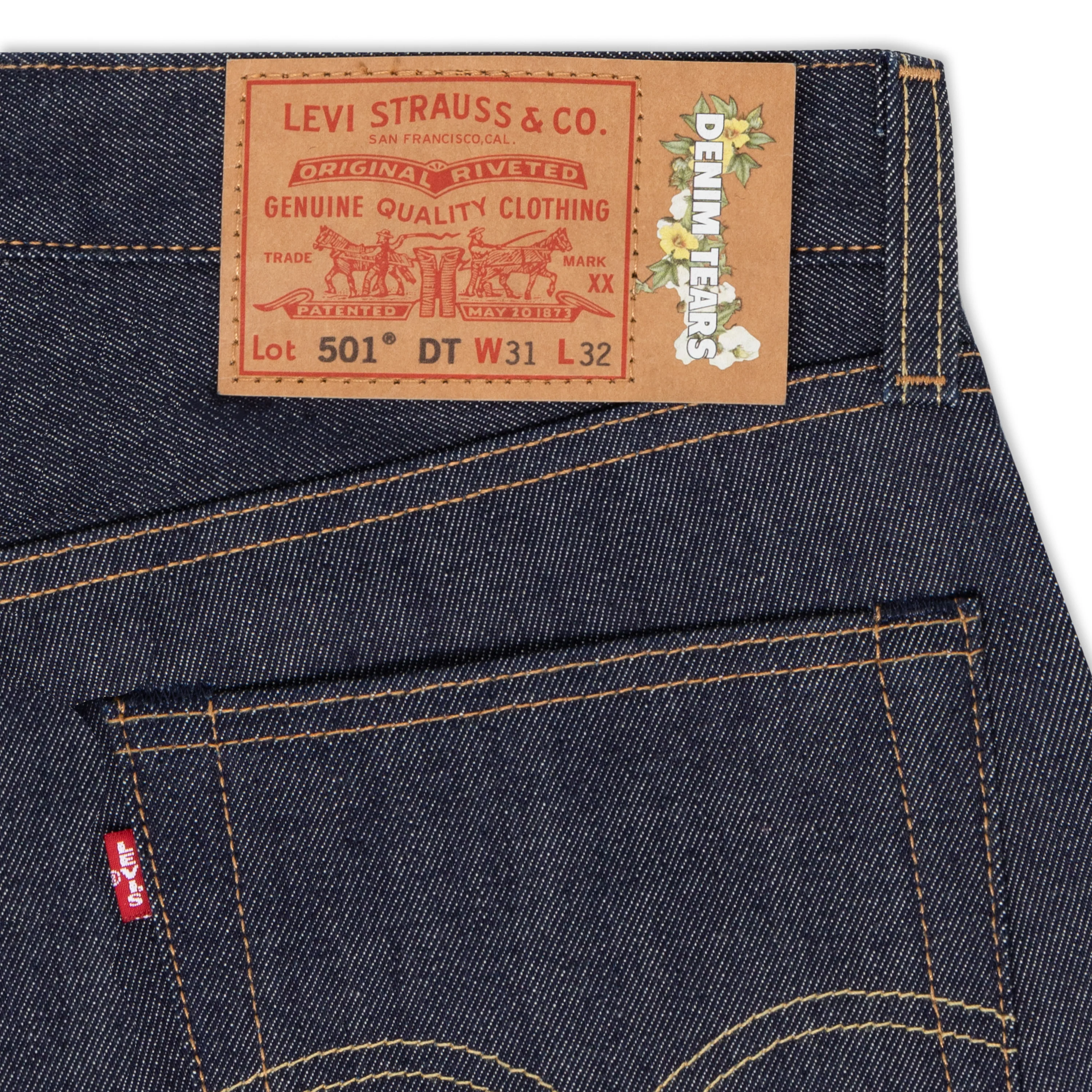 The Cotton Wreath Jean Selvedge