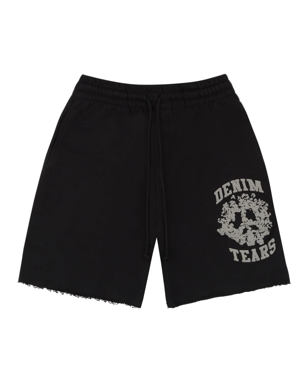 Denim University Sweat Shorts Black