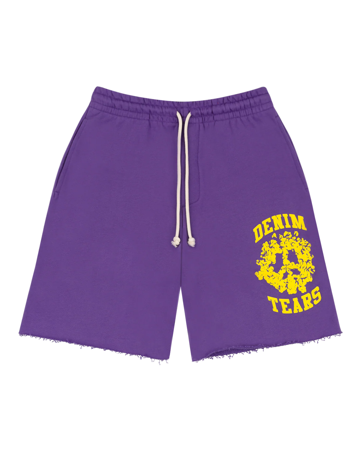 Denim University Sweat Shorts Purple